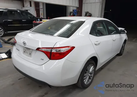 2015 Toyota Corolla Le Plus z USA, uszkodzony, nr VIN 5YFBURHE8FP277656